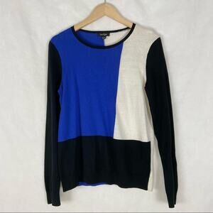 Lord & Taylor Women's Color Block Sweater Size Small